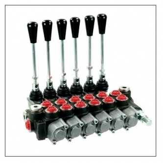 6-section hydraulic distributor